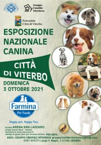 Esposizione Nazionale Canina ''Città di Viterbo'' - 3 Ottobre 2021