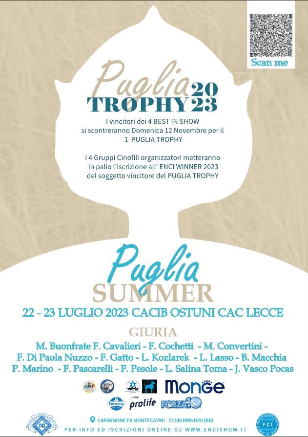 22/23 Luglio 2023 - CACIB Ostuni CAC Lecce