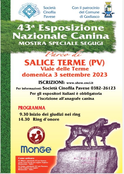 03 Settembre 2023 - Esposizione Nazionale di Pavia